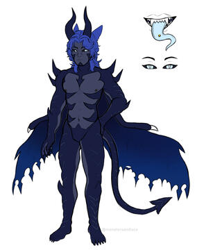Eros' main ref (art by me)